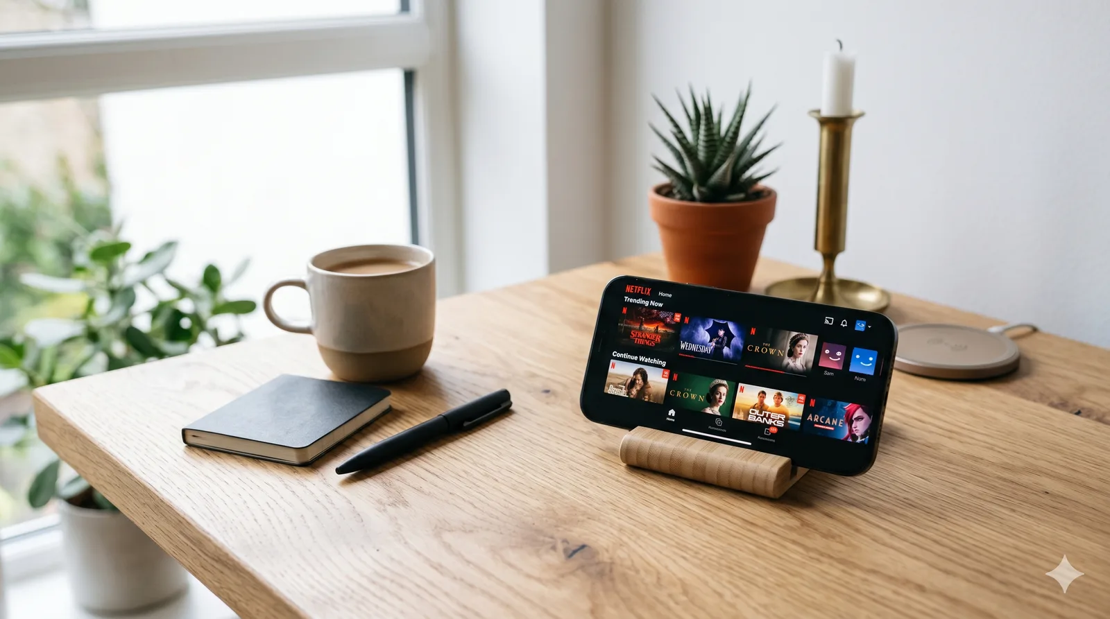Ilustrasi Netflix - foto aplikasi