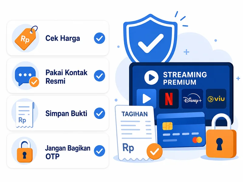 Checklist aman sebelum membayar langganan Netflix