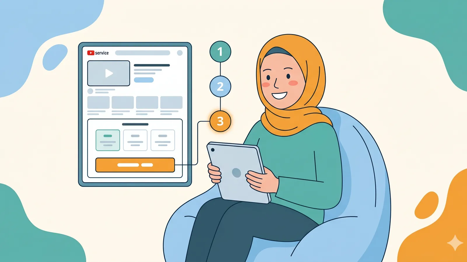 Langkah berlangganan Langganan YouTube Premium dengan aman dan mudah.