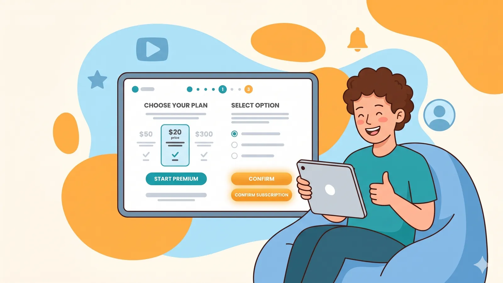Langkah berlangganan Youtube Music Premium Harga dengan aman dan mudah.