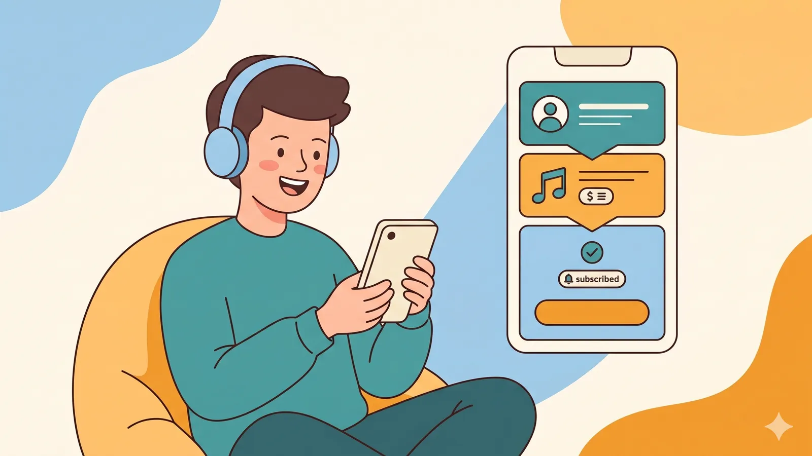 Langkah berlangganan YouTube Spotify dengan aman dan mudah.