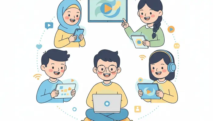 Komunitas pengguna Akunn di seluruh Indonesia menikmati streaming premium bersama